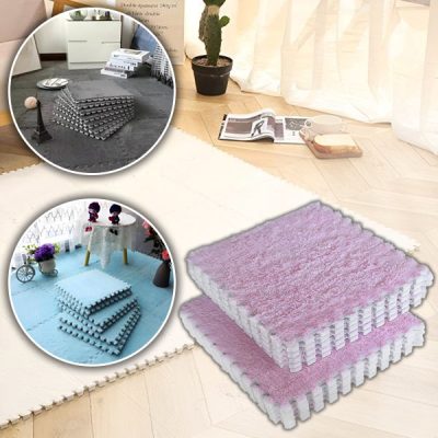 Miękka, stylowa i przytulna podłoga FLUFFTILE (10 szt.)