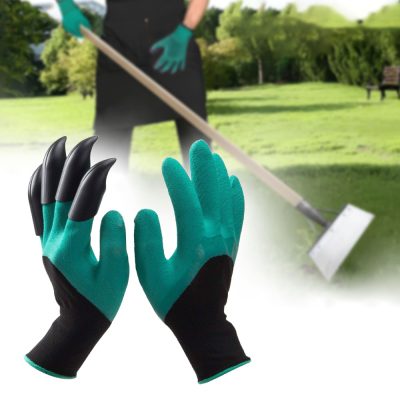 Rękawice ogrodnicze + pazury ZA DARMO