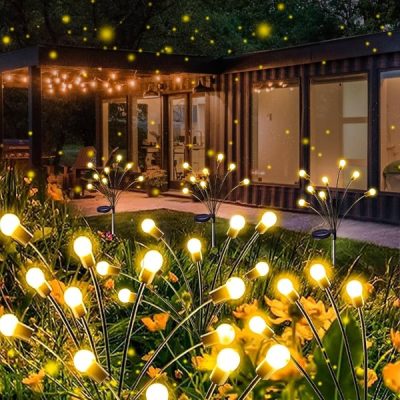 Ogrodowe lampy solarne (ciepłe światło) | SOMPEX